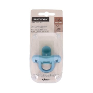 CHUPETE TETINA SILICONA SUAVINEX TODOSILICONA 0-6 M