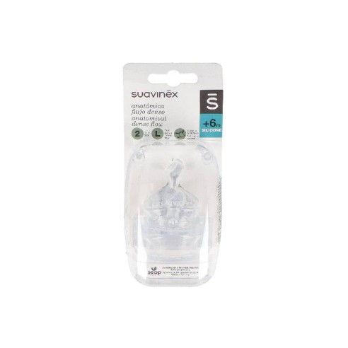 TETINA SILICONA ANATOMICA SUAVINEX TALLA 2 L 2...