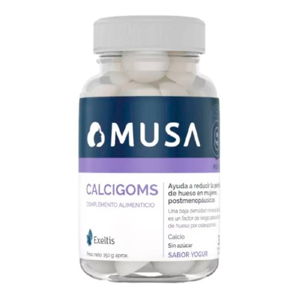 MUSA CALCIGOMS  30 GOMINOLAS SABOR YOGUR
