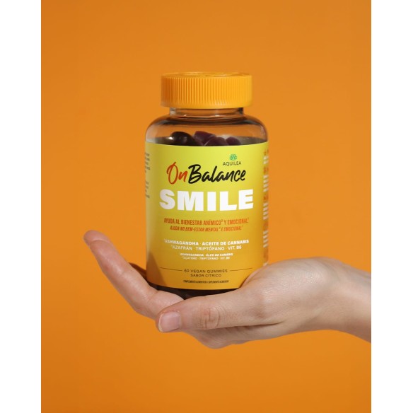 AQUILEA ONBALANCE SMILE  60 GOMINOLAS SABOR CITRICO