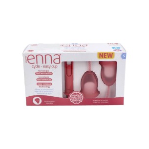 COPA MENSTRUAL ENNA CYCLE EASY CUP 1 UNIDAD TALLA S (CON APL
