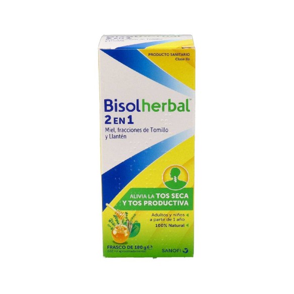 BISOLHERBAL 2 EN 1 JARABE  180 G