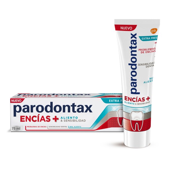 PARODONTAX ENCIAS  ALIENTO & SENSIBILIDAD BLANQUEANTE  1 TU