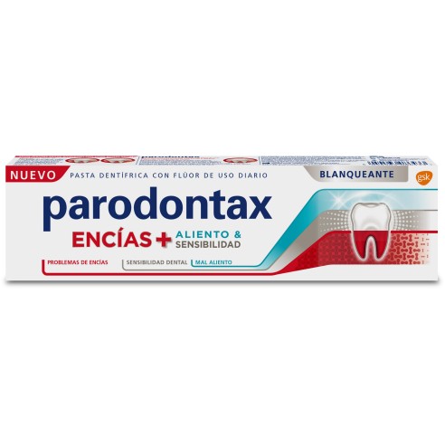 PARODONTAX ENCIAS  ALIENTO & SENSIBILIDAD...