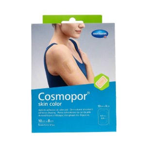 COSMOPOR SKIN COLOR APOSITO ESTERIL 5 UNIDADES 10 CM X 8 CM
