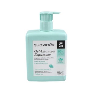 SUAVINEX BABY GEL BAÑO ESPUMOSO  1 ENVASE 500 ML