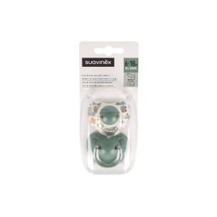 CHUPETE SILICONA ANATOMICO SUAVINEX CLASICO 6-18M 2 U