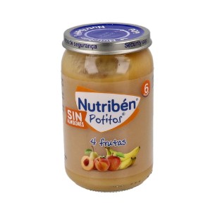 NUTRIBEN POTITOS 4 FRUTAS  1 ENVASE 235 G