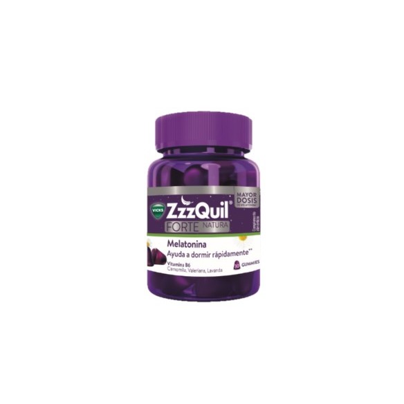 ZZZQUIL NATURA FORTE  30 GUMMIES SABOR FRUTOS DEL BOSQUE