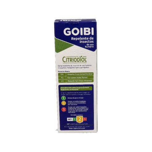 GOIBI ANTIMOSQUITOS CITRIODOL SPRAY USO HUMANO...
