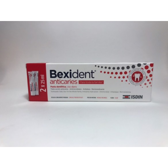 BEXIDENT SMILE&GO ANTICARIES PASTA  2 U X 25 ML