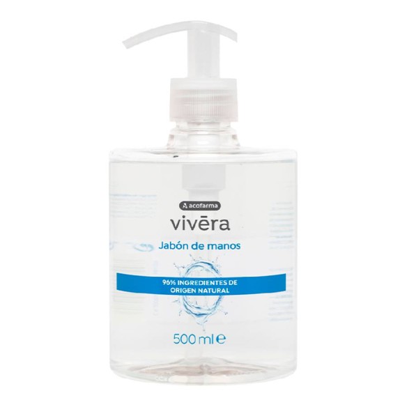 ACOFARMA VIVERA JABON DE MANOS CERO ORIGINAL  1 ENVASE 500 M