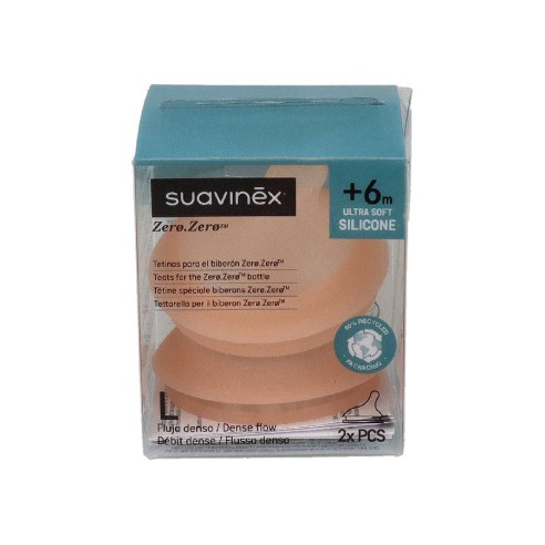 TETINA SILICONA ANTICOLICO FLUJO L SUAVINEX 6...