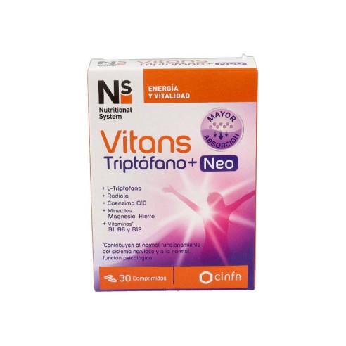 NS VITANS TRIPTOFANO NEO  30 COMPRIMIDOS
