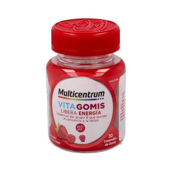 MULTICENTRUM VITAGOMIS LIBERA ENERGIA  30 CARAMELOS DE GOMA