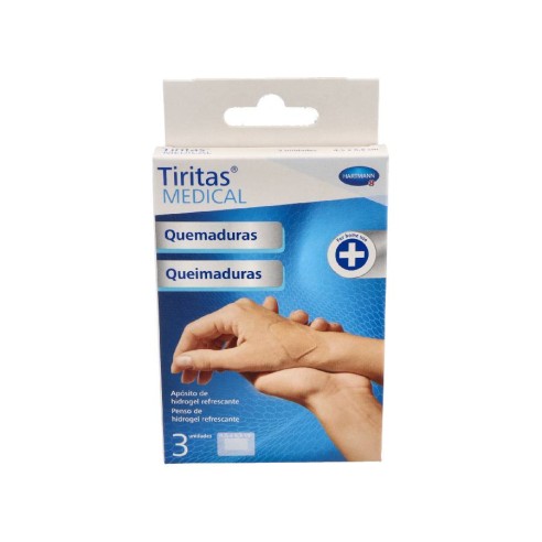 TIRITAS MEDICAL QUEMADURAS  4.5 X 6.5 CM 3...