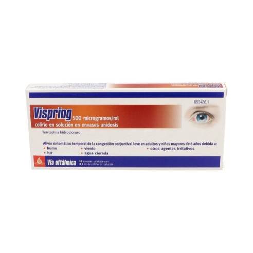 VISPRING 500MG/ML 10 UNIDOSIS