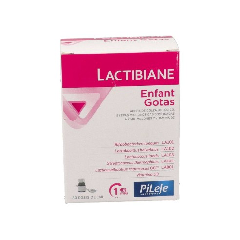 LACTIBIANE ENFANT PILEJE  GOTAS 1 ENVASE 30 ML
