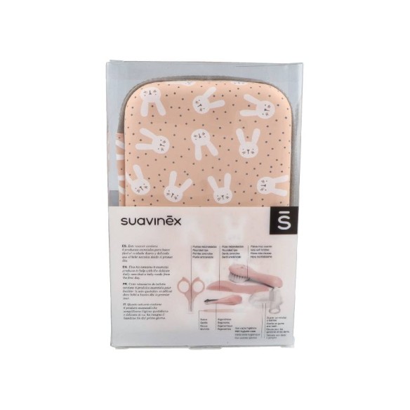 SET MANICURA SUAVINEX ROSA