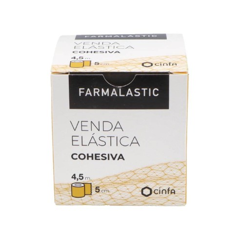 VENDA ELASTICA COHESIVA FARMALASTIC BEIGE 4,5 M...