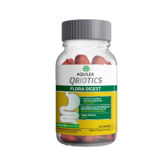 AQUILEA QBIOTICS FLORA DIGEST  30 GUMMIES