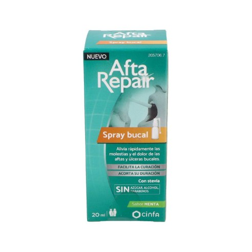AFTA REPAIR SPRAY BUCAL  1 ENVASE 20 ML SABOR...