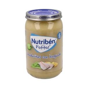 NUTRIBEN VERDURITAS CON LENGUADO  POTITO 235 G