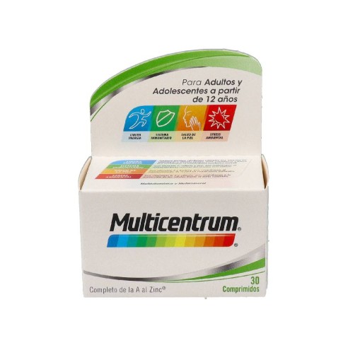 MULTICENTRUM CON LUTEINA 30 COMP