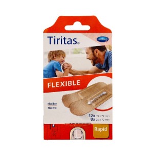 TIRITAS ELASTIC RAPID TEXTIL 20 U
