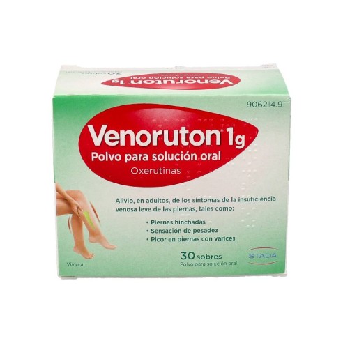 VENORUTON 1000 MG 30 SOBRES NARANJA