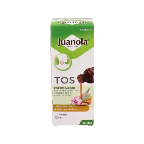 JUANOLA TOS JARABE ADULTOS  1 BOTELLA 150 ML