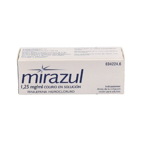 MIRAZUL 0.125 COLIRIO 10 ML