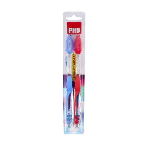 CEPILLO DENTAL ADULTO PHB PLUS MEDIO DUPLO