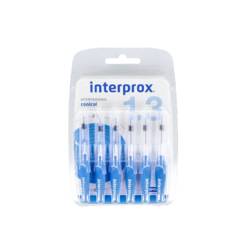 CEPILLO DENTAL INTERPROX CONICO (AZUL)