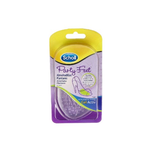 SCHOLL PARTY FEET APOYO ALMOHADILLA PLANTAR CON TECNOLOGIA G