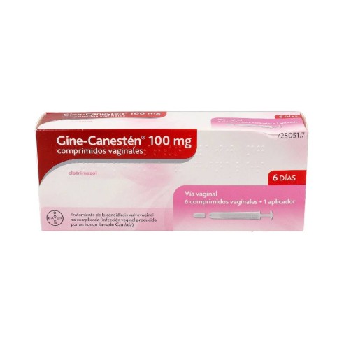 GINE-CANESTEN  100 - 6 COMP. VAGINALES