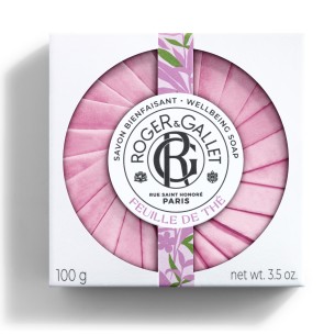 ROGER & GALLET PASTILLA DE JABÓN FEUILLE DE THÉ 100G
