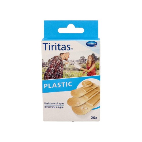 TIRITAS PLASTIC APOSITO ADHESIVO 20 UNIDADES SURTIDO 4 TAMAÑ