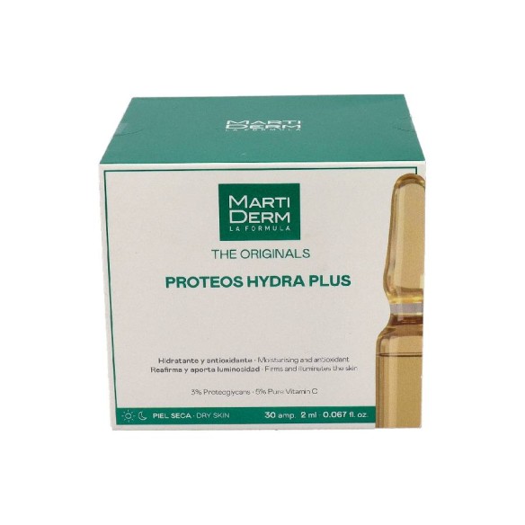 MARTIDERM AMPOLLAS PROTEOGLICANOS HYDRA PLUS 30 U.