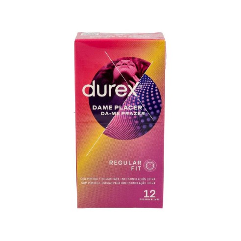 DUREX DAME PLACER 12 PRESERVATIVOS