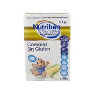 NUTRIBEN INNOVA CEREALES SIN GLUTEN  1 ENVASE 600 G