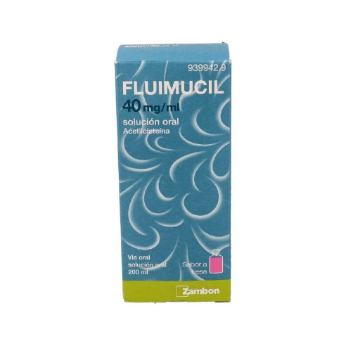 FLUIMUCIL 40 MG/ML SOLUCION ORAL 200 ML