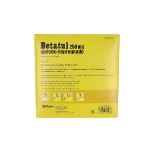BETATUL 250 MG 10 APOSITOS