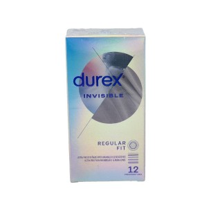 DUREX INVISIBLE EXTRA FINO EXTRA SENSITIVO PRESERVATIVOS 12