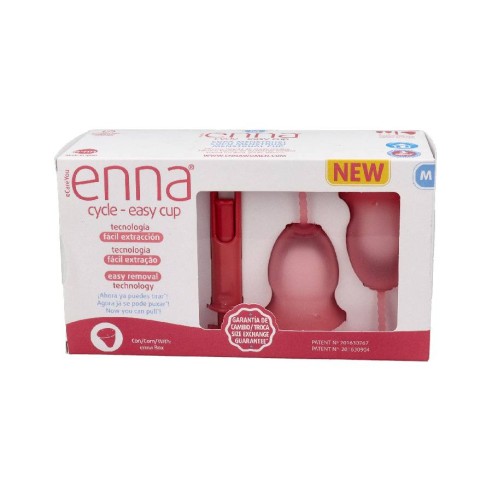 ENNA CYCLE EASY CUP  1 UNIDAD TALLA M CON...