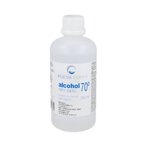 ALCOHOL 70º RF 1 FRASCO 250 ML