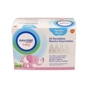 RHINOMER BABY  20 RECAMBIOS BLANDOS DESECHABLES