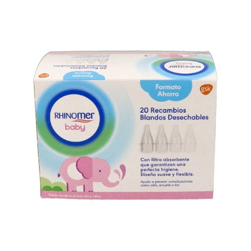 RHINOMER BABY  20 RECAMBIOS BLANDOS DESECHABLES