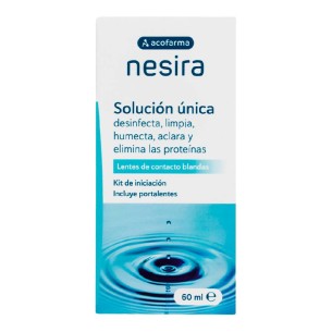 ACOFARMA NESIRA SOLUCION UNICA LENTES DE CONTACTO  1 ENVASE