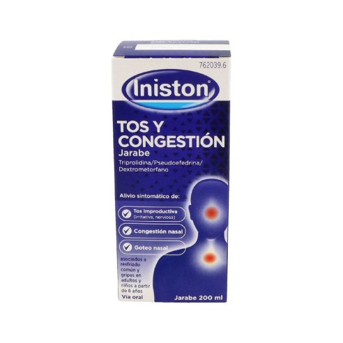 INISTON ANTITUSIVO DESC. JARABE 200 ML